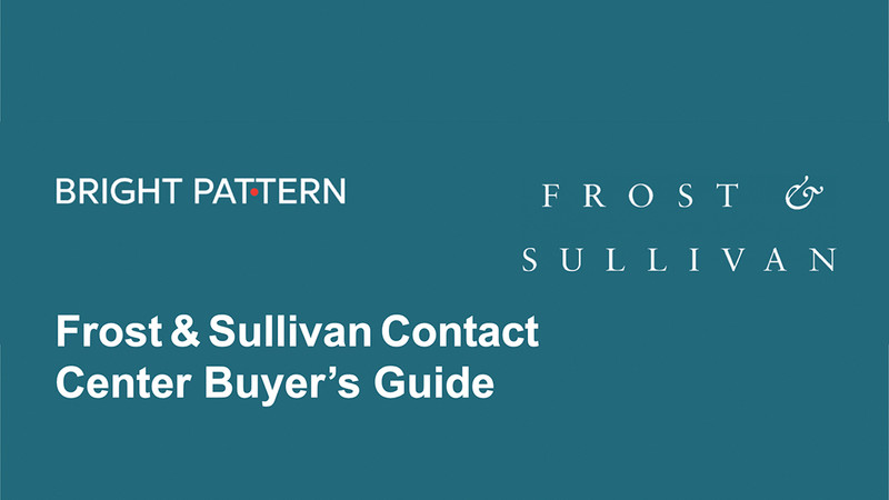 Платформа Облачного Контакт Центра получила высокие оценки Frost&amp;Sullivan