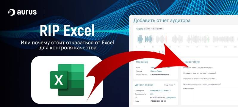 RIP Excel или Почему стоит отказаться от ручного контроля качества в КЦ